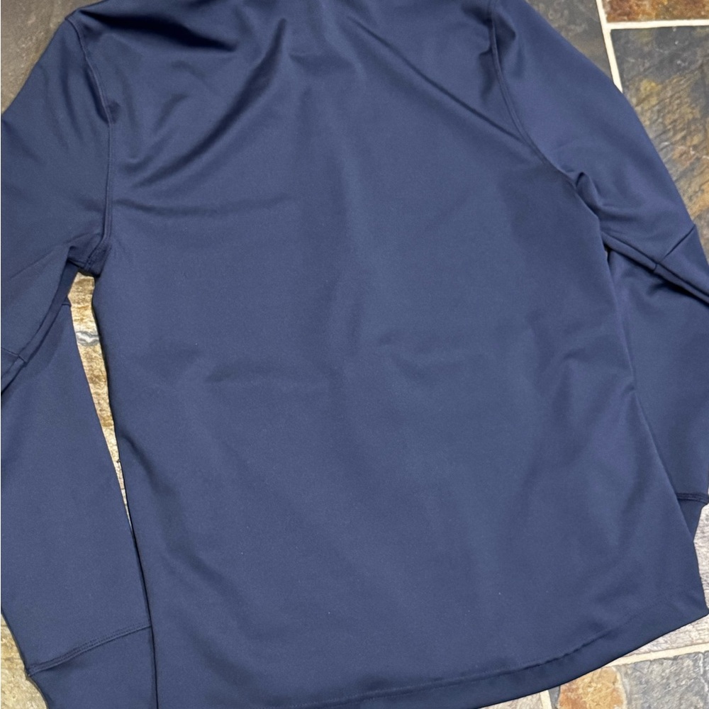 Men's Navy Full-Zip Jacket - Picture 8 of 10